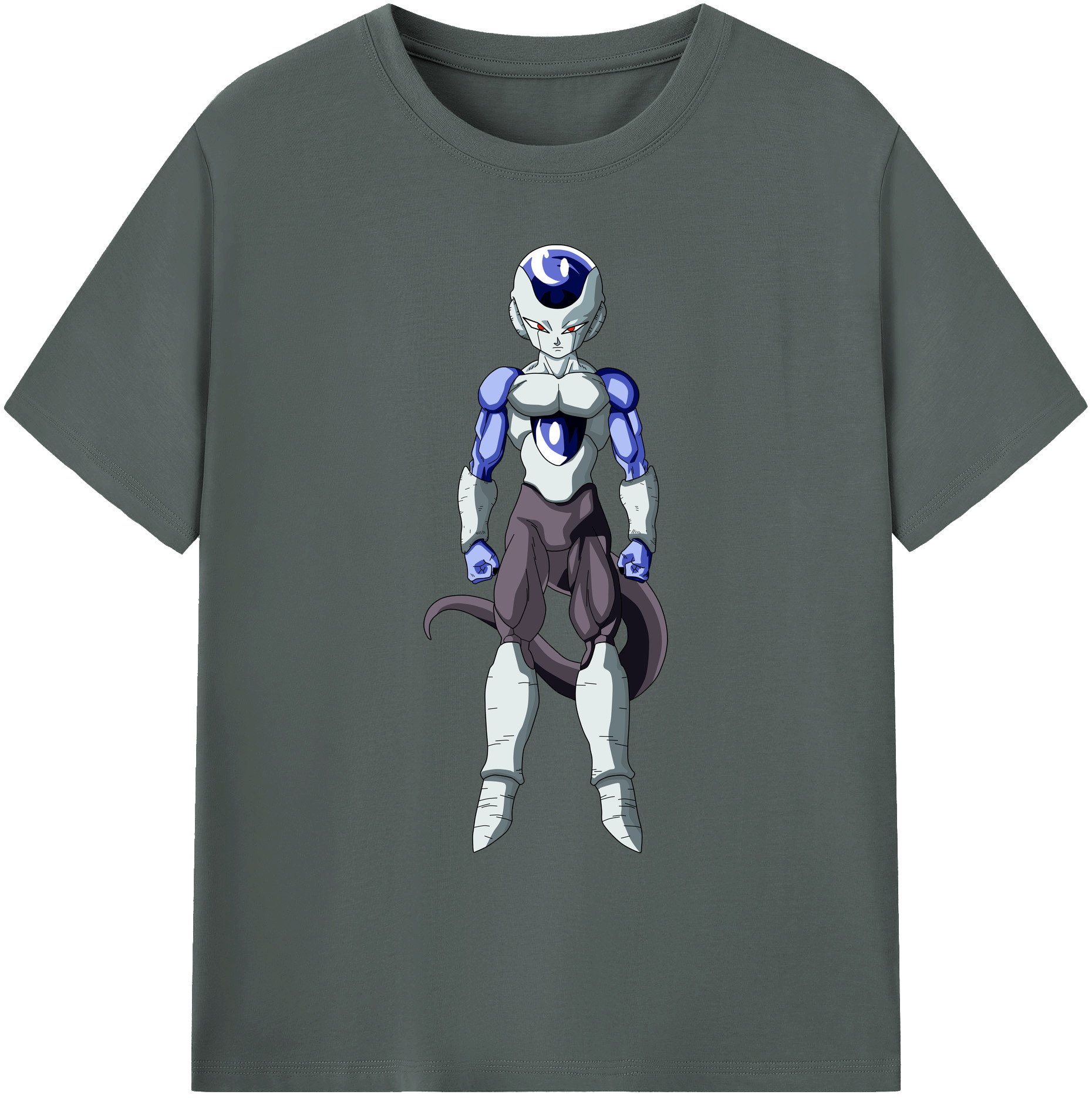 （画像用） ドラゴンボール フリーザ DRAGON BALL Frieza 綿100％ メンズ半袖Tシャツ｜肌触りやわらか＆通気性